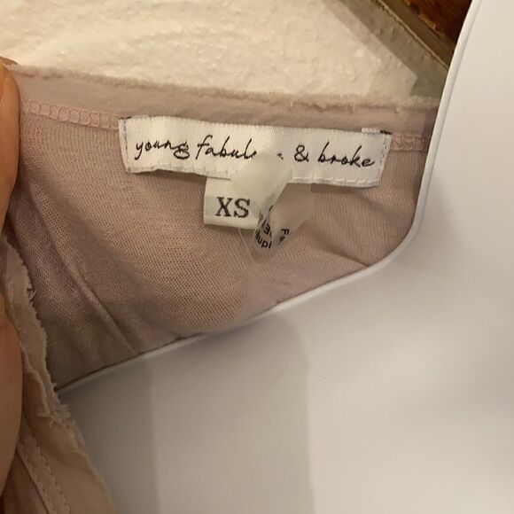 NWT young fabulous and broke short sleeves shirt‎ - Picture 4 of 4